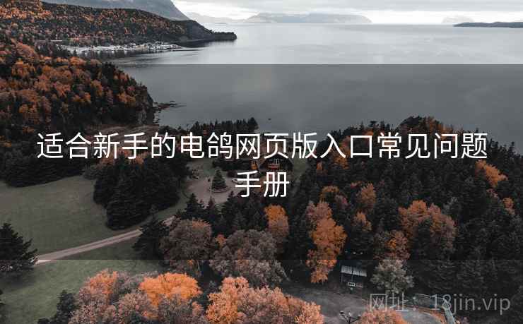 适合新手的电鸽网页版入口常见问题手册