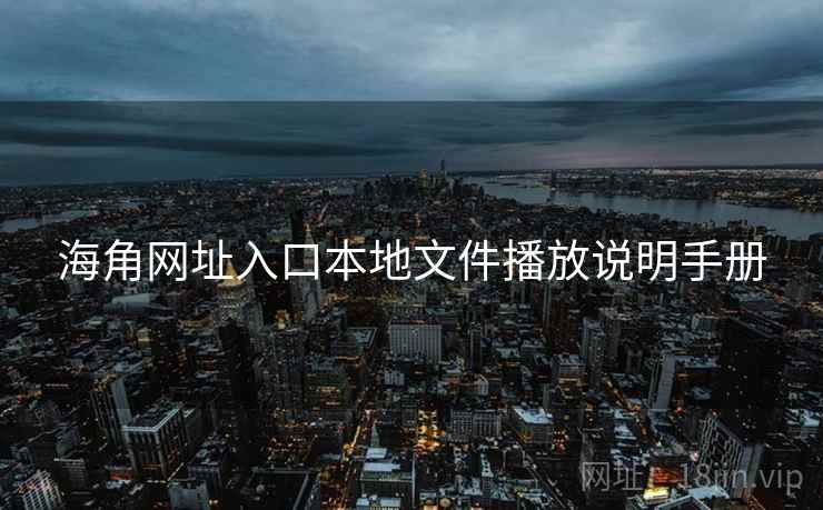 海角网址入口本地文件播放说明手册