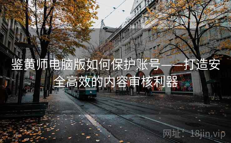 鉴黄师电脑版如何保护账号——打造安全高效的内容审核利器